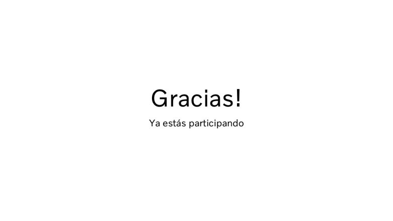 Gracias