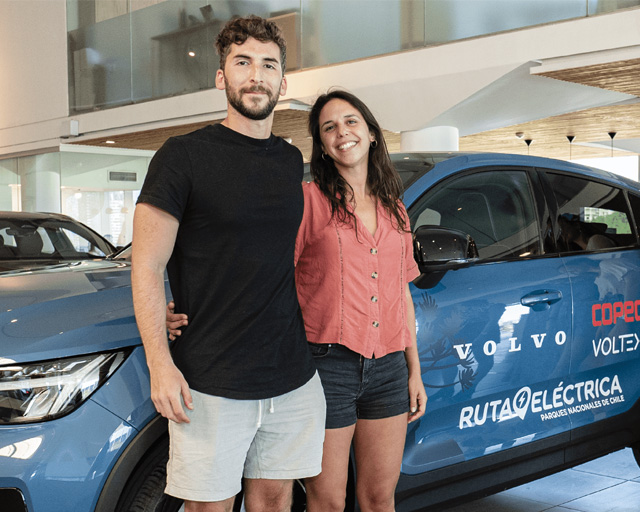 Volvo C40 Recharge recorrerá Parques Nacionales junto al Proyecto “Electro Ruta”