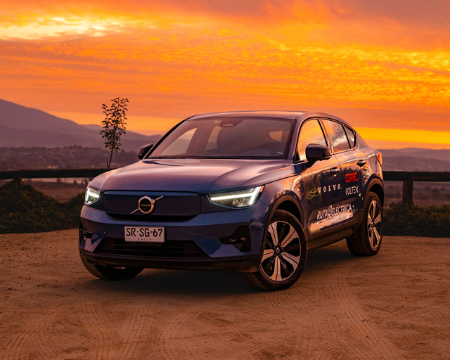 Volvo C40 Recharge: así es el primer auto eléctrico en recorrer Chile de extremo a extremo