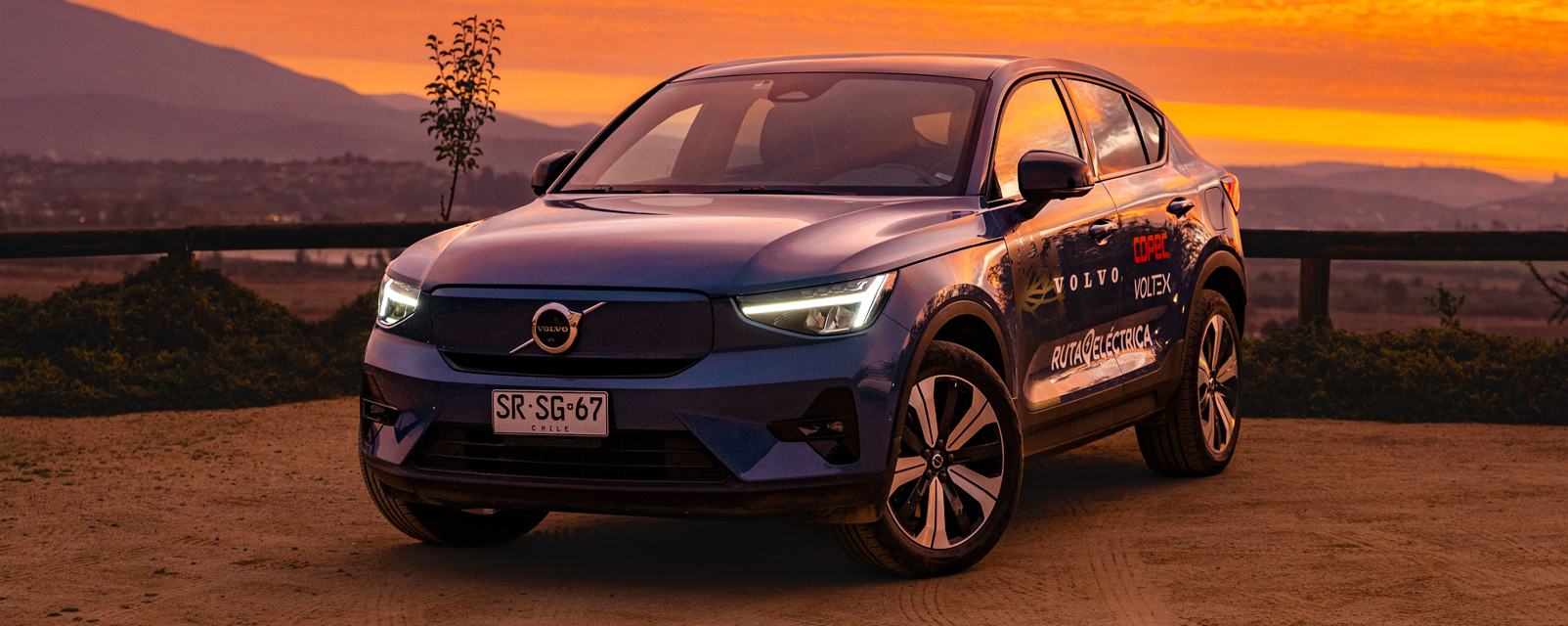 Volvo C40 Recharge: así es el primer auto eléctrico en recorrer Chile de extremo a extremo