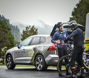 Volvo Cars y KyV Cycling: unidos por la seguridad, la naturaleza y la pasión por la aventura